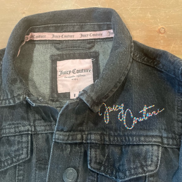 Girls Juicy Couture Jean Jacket - Picture 2 of 5